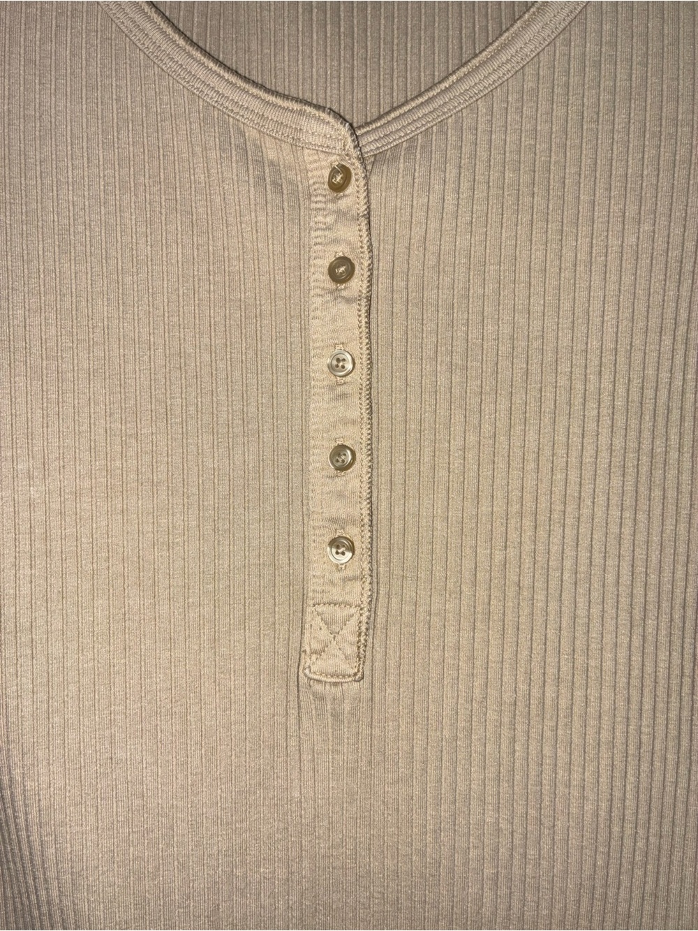 Aerie - Ribbed Henley - Picture 3 of 9